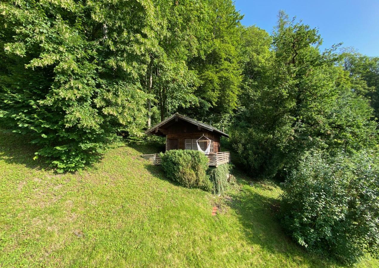 Stilvolles Apartment Mit Bergblick-Huette Und Garten Wolfratshausen Extérieur photo
